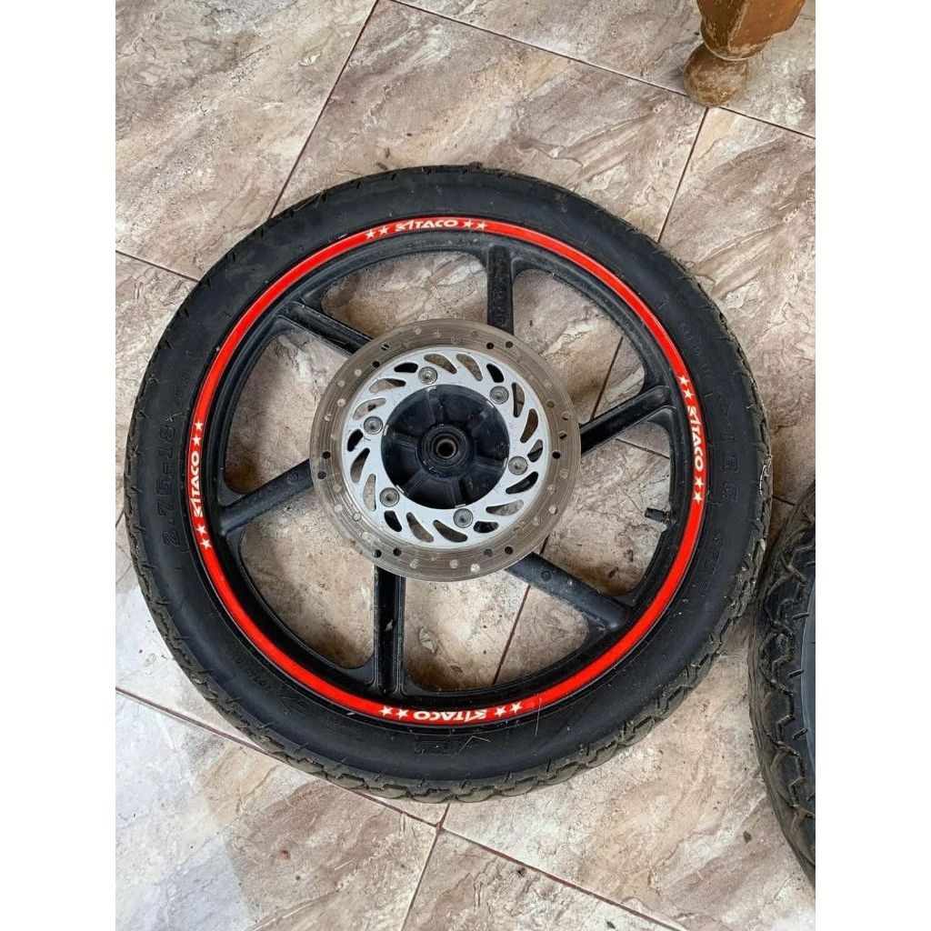 velg Megapro Primus original lepasan velg cw Megapro ring 18 velg Megapro