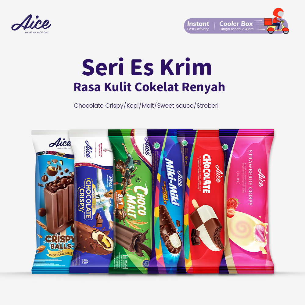 AICE ICE CREAM ALL SERIES - AICE ICE CREAM MENYEGARKAN BIKIN MOOD BALIK