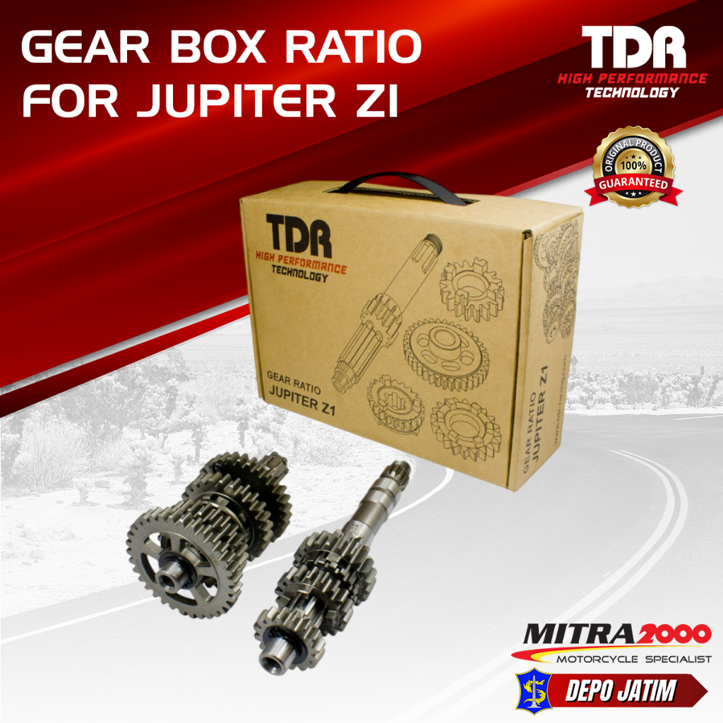 TDR Gear Box Ratio For Jupiter Z1 (12-33/16-30/18-26/21-25)
