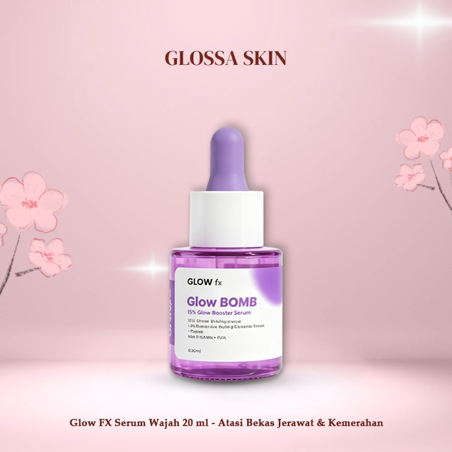 Glow FX Serum Wajah 20 ml - Atasi Bekas Jerawat & Kemerahan