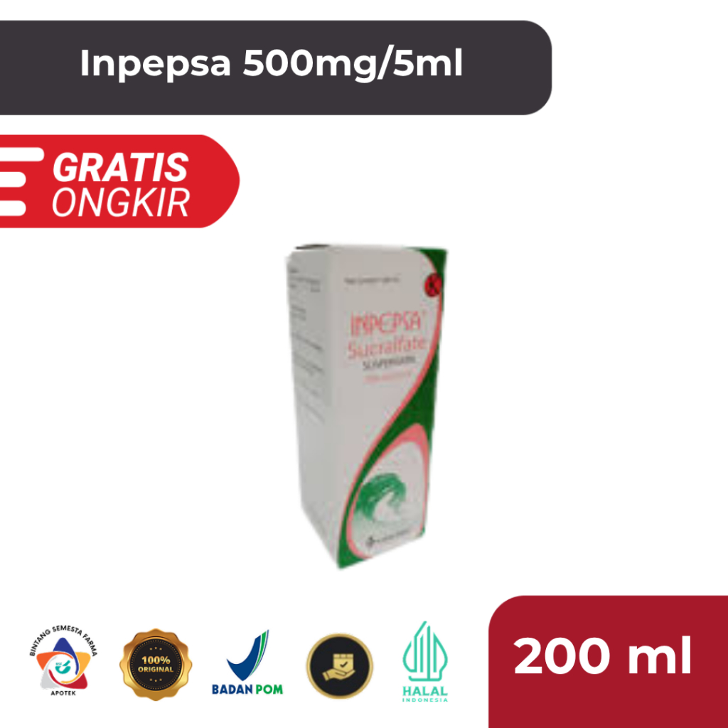 INPEPSA SIRUP 1 BOTOL @ 200 ML