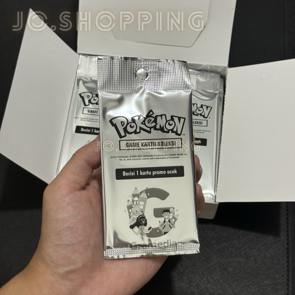 Pokemon Kartu Promo Gramedia Sealed Tahun 2021