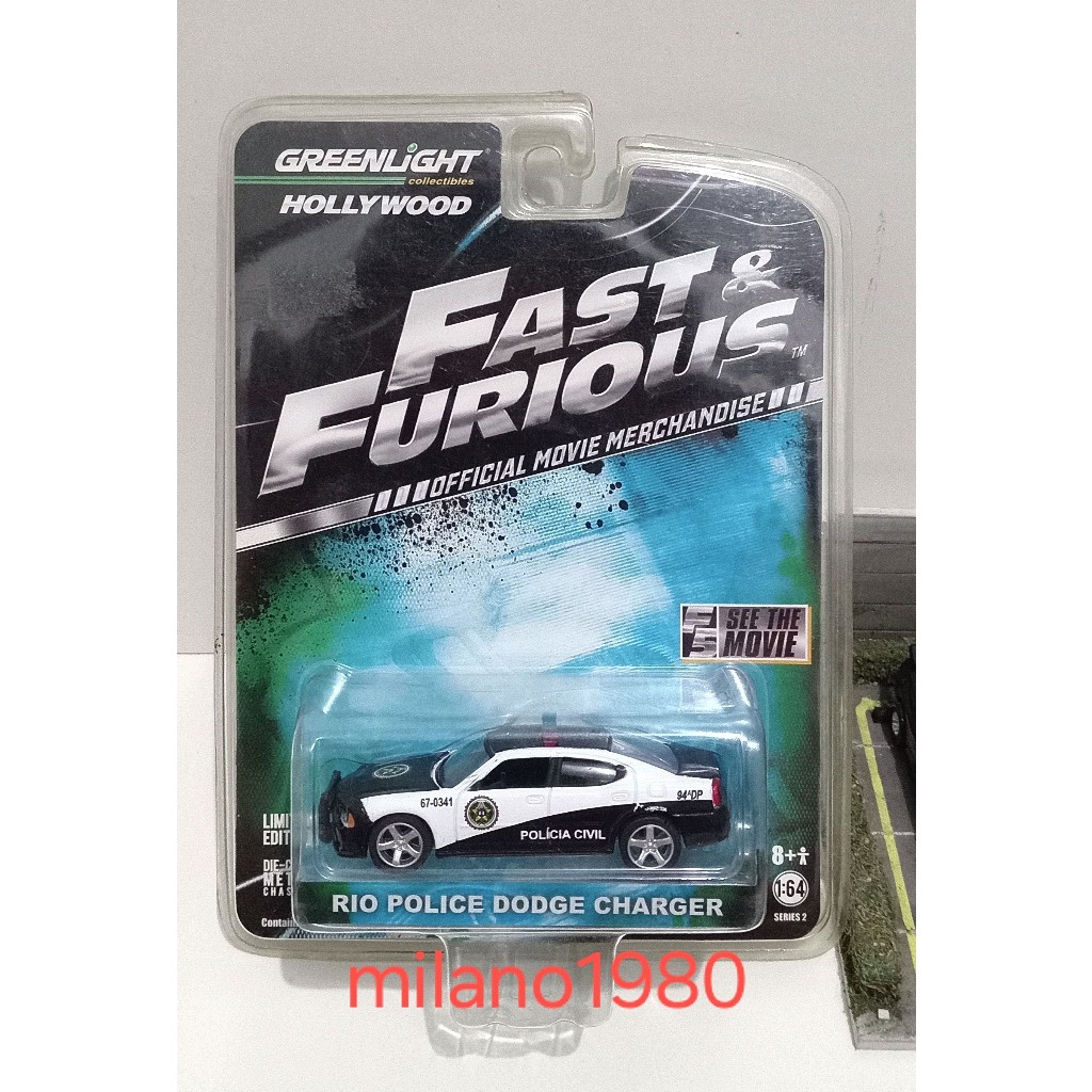 Greenlight Rio Police Dodge Charger