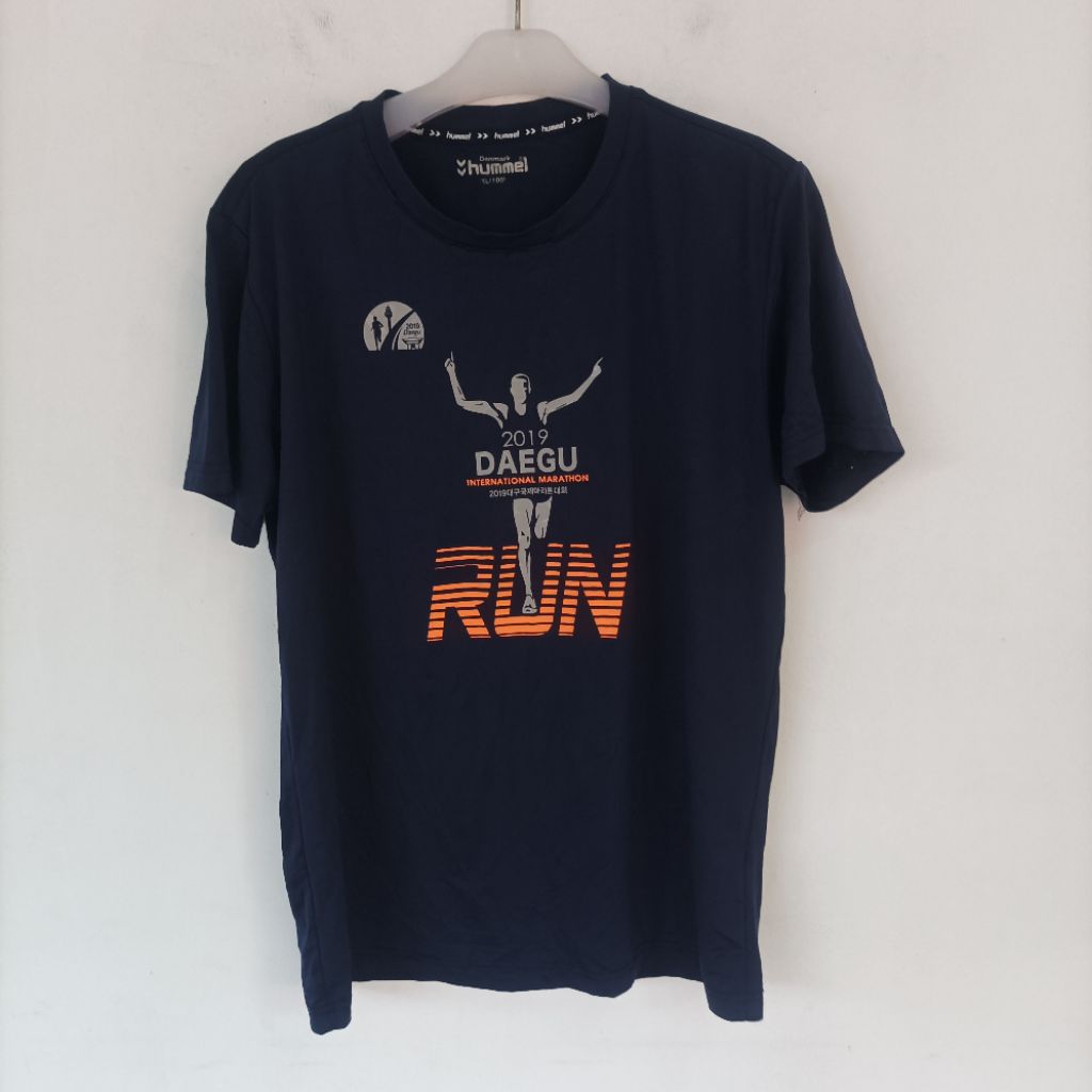 HUMMEL RUNNING KAOS OLAHRAGA PRIA SECOND SIZE XL Y029