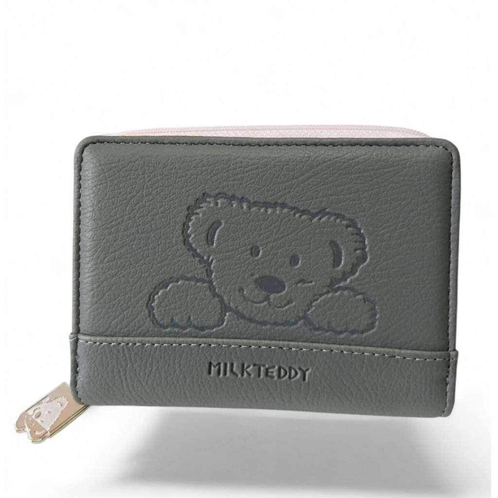 Dompet Wanita Lipat - MILK TEDDY -JAPAN-Chatelain - DCH 415120