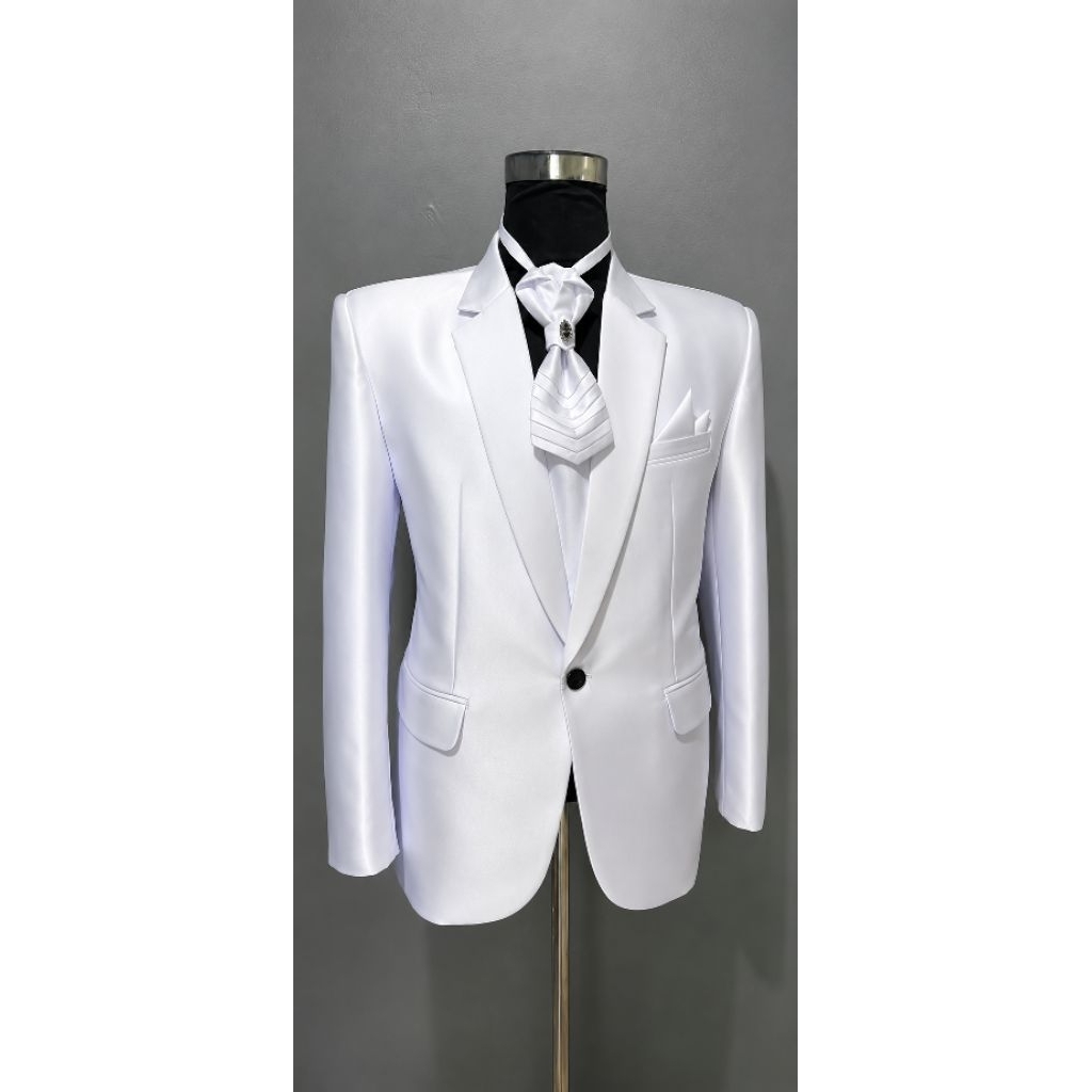 Jas putih / jas nikah / jas pengantin pria