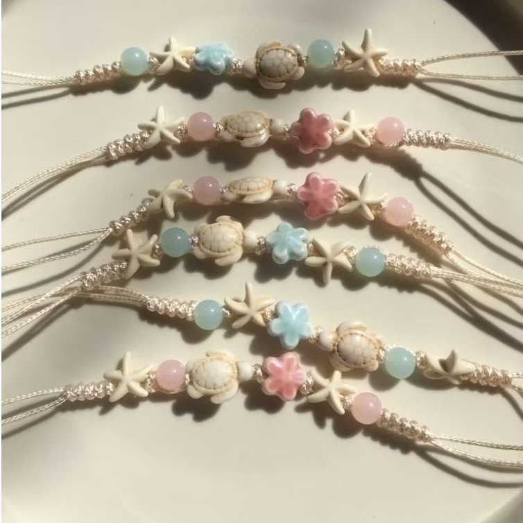 Gelang tema laut | gelang laut | ocean bracelet | gelang kura | gelang bintang laut