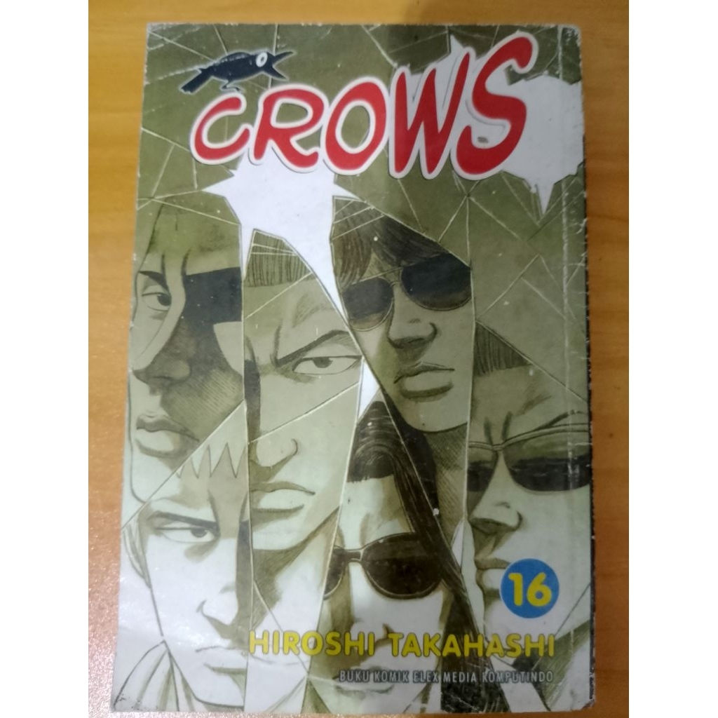 komik crows 16 ,18