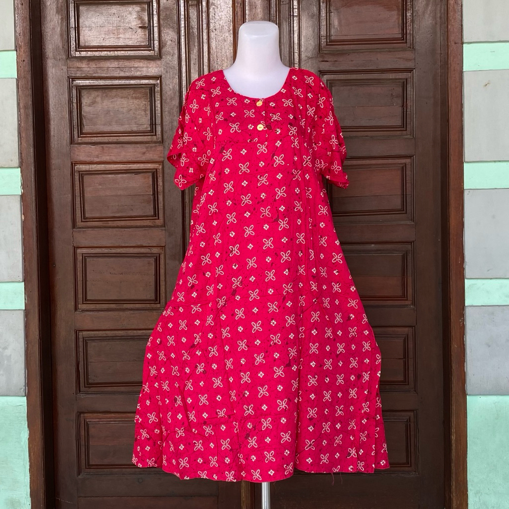 KF 72| Daster Marisa SMT Pias Kancing Standar