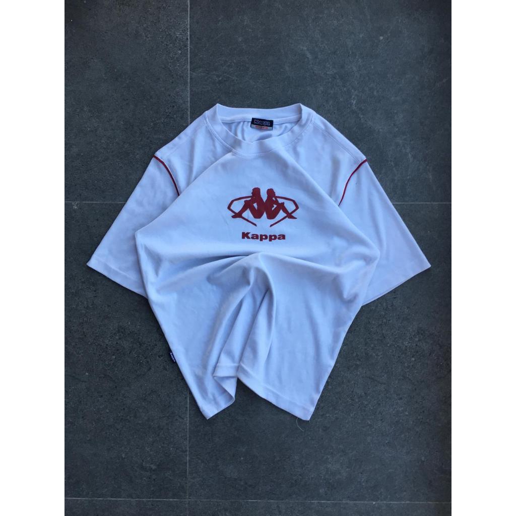 Jersey Kappa White & Red Stripes Original