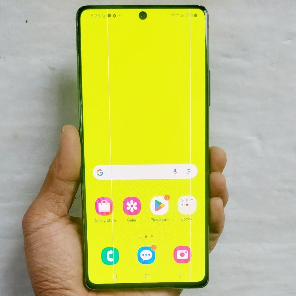 Handphone Hp Samsung Galaxy S10 Lite Second 8/128 NFC Eks Resmi Sein Original