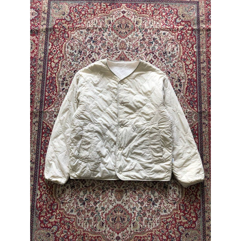 T Covernat korean streetwear reversible fleece liner jacket