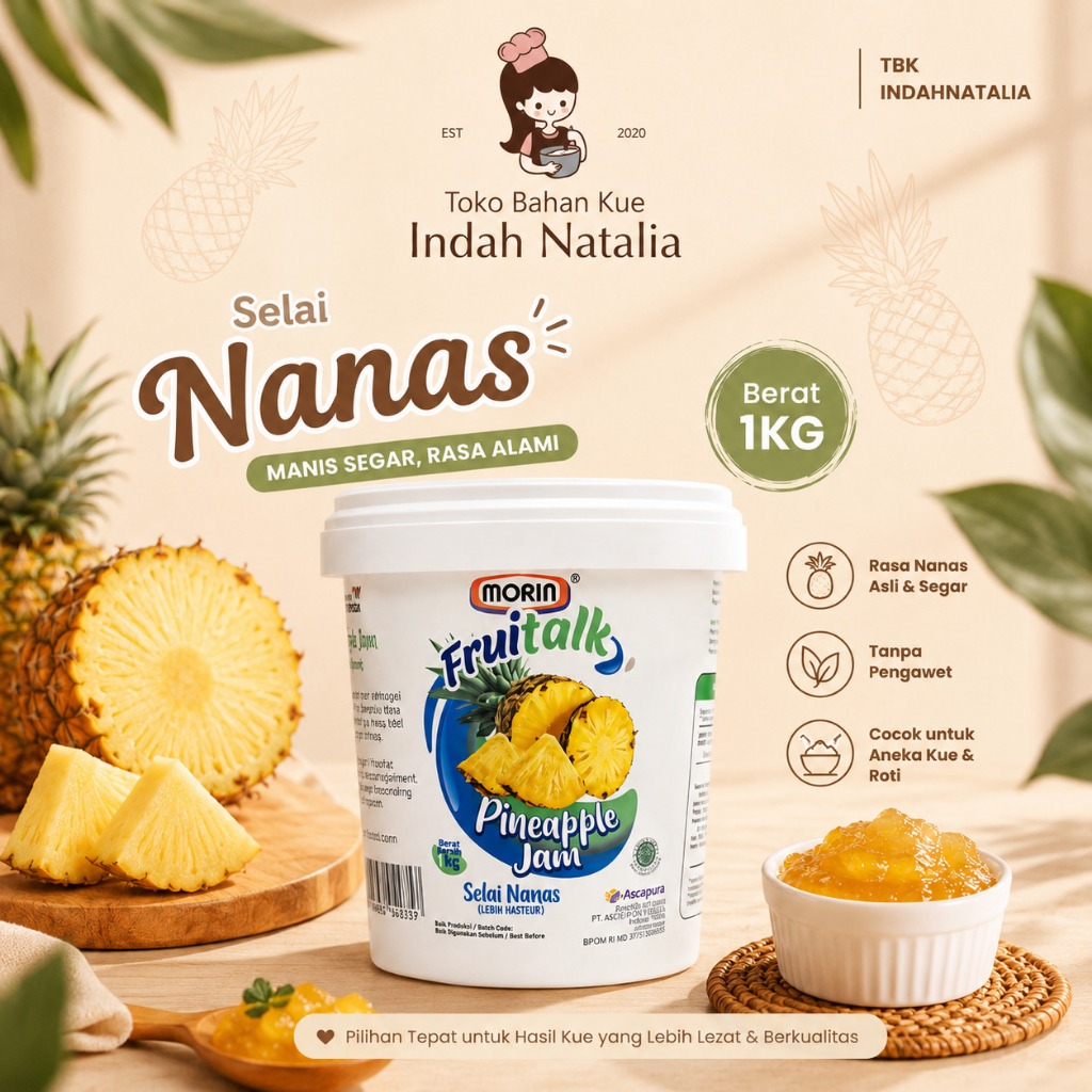 Morin Selai Nastar / Nanas 1kg