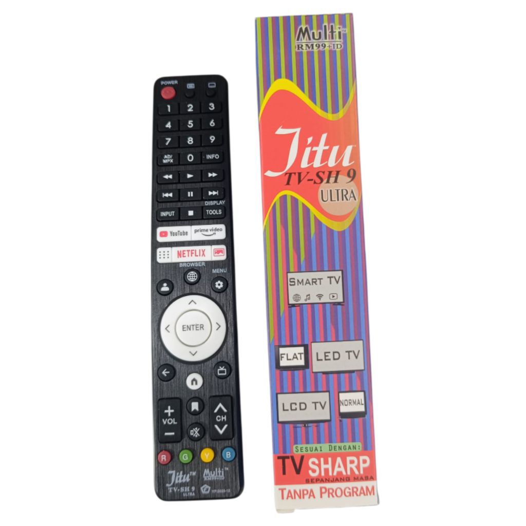 Remote TV LED SHARP SMART TV jitu