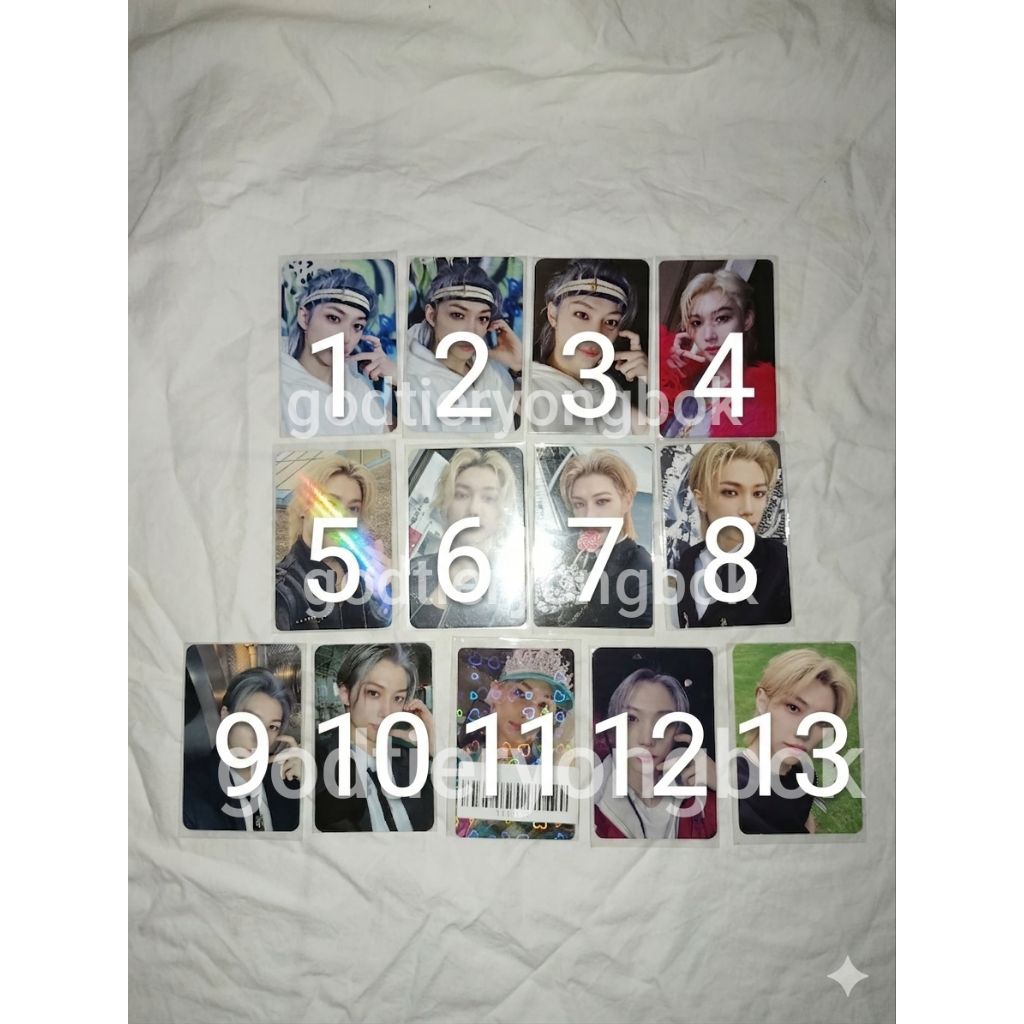 Stray Kids SKZ Felix Photocard Pre Order Benefit POB PC 5 Star MP Music Plant Apple JYP Shop Bandina