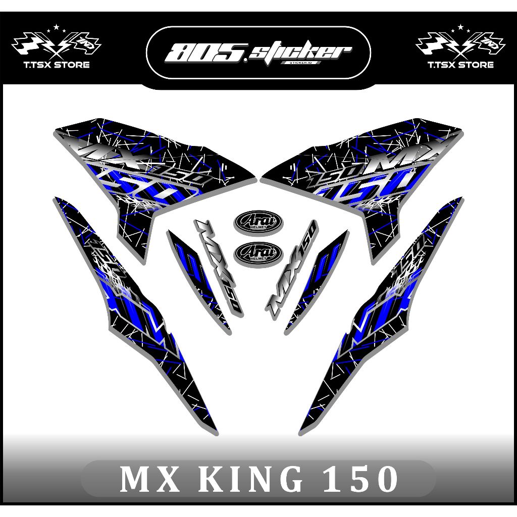 STRIPING JUPITER MX KING 150/STIKER MX KING SNIPER/MX KING Y15ZR/MX KING 150