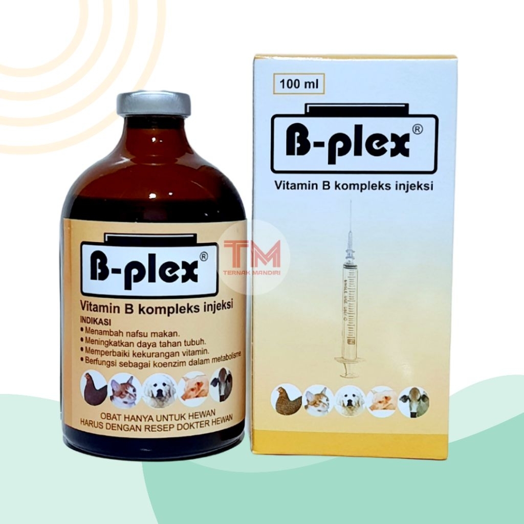 BPLEX PYRIDAM 100 ml Vitamin B komplek plus B12 Untuk Sapi Kambing Unggas