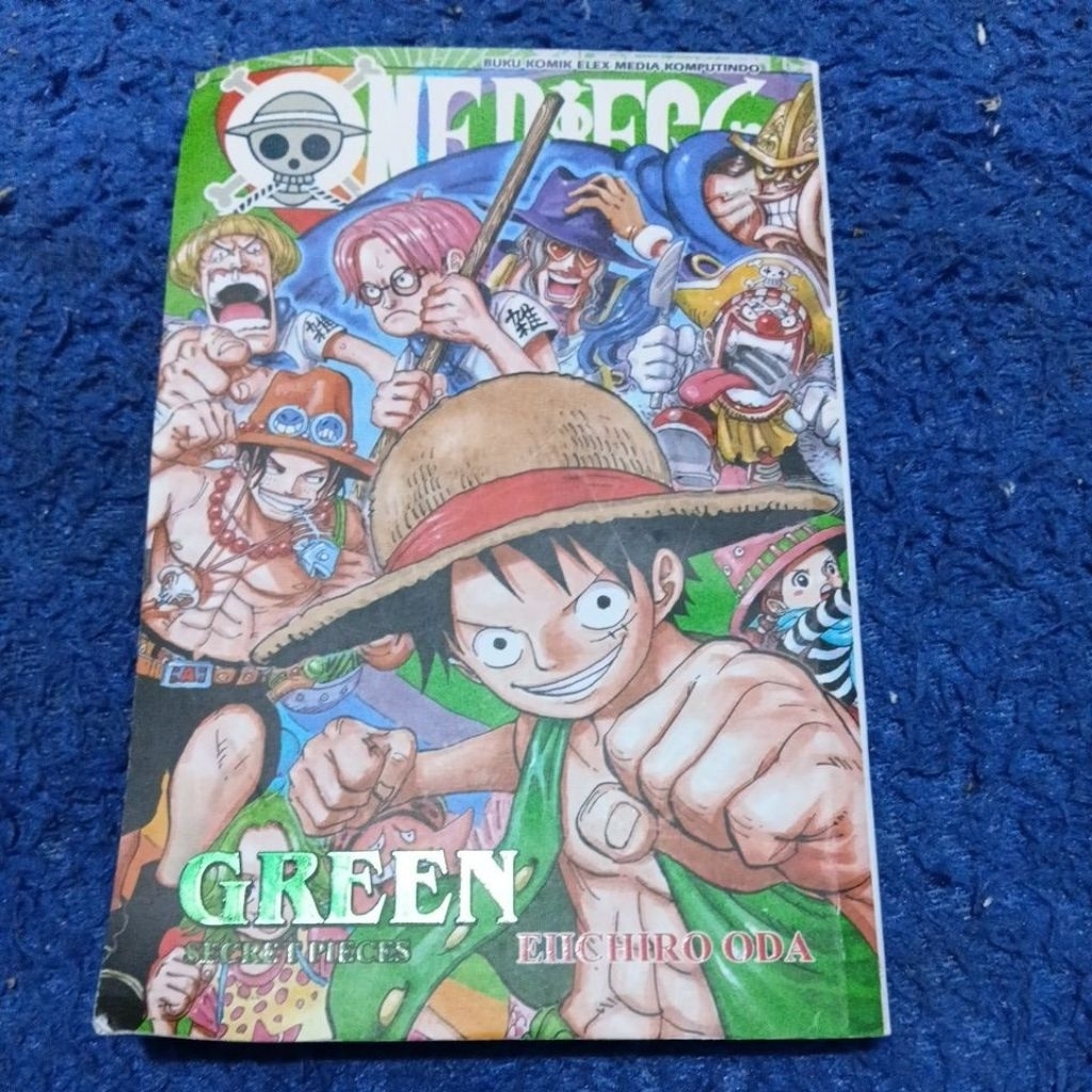 KOMIK ONE PIECE  GREEN SECRET PIECES