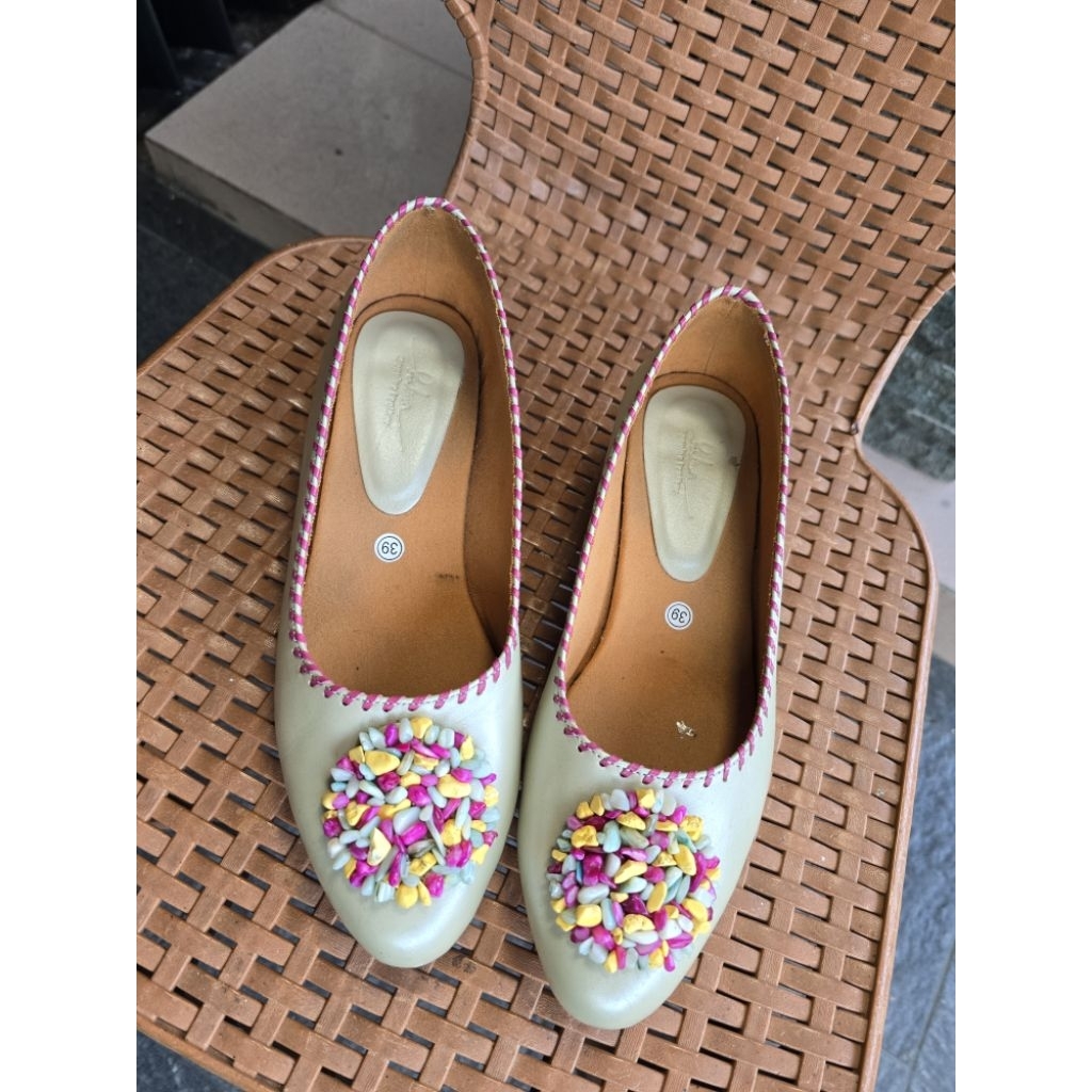 Serlium leather second preloved