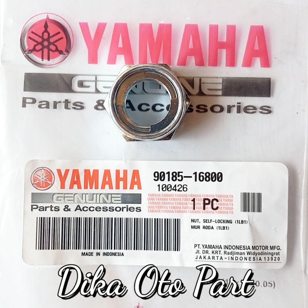 Nut Self Locking Mur Pengunci Roda Ban Velg Veleg Velk Pelk Pelek Belakang Nmax Old Nmax 150 Nmax 15
