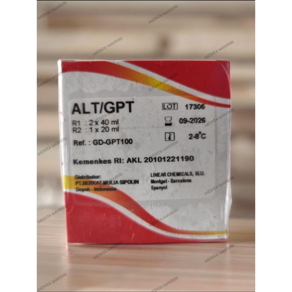 Reagen ALT/GPT-SGPT 2x40ml-3x80ml SGPT GLORY/GPT ALT SGPT GLORY DIAGNOSTIC REAGEN KIMIA KLINIK SGOT 
