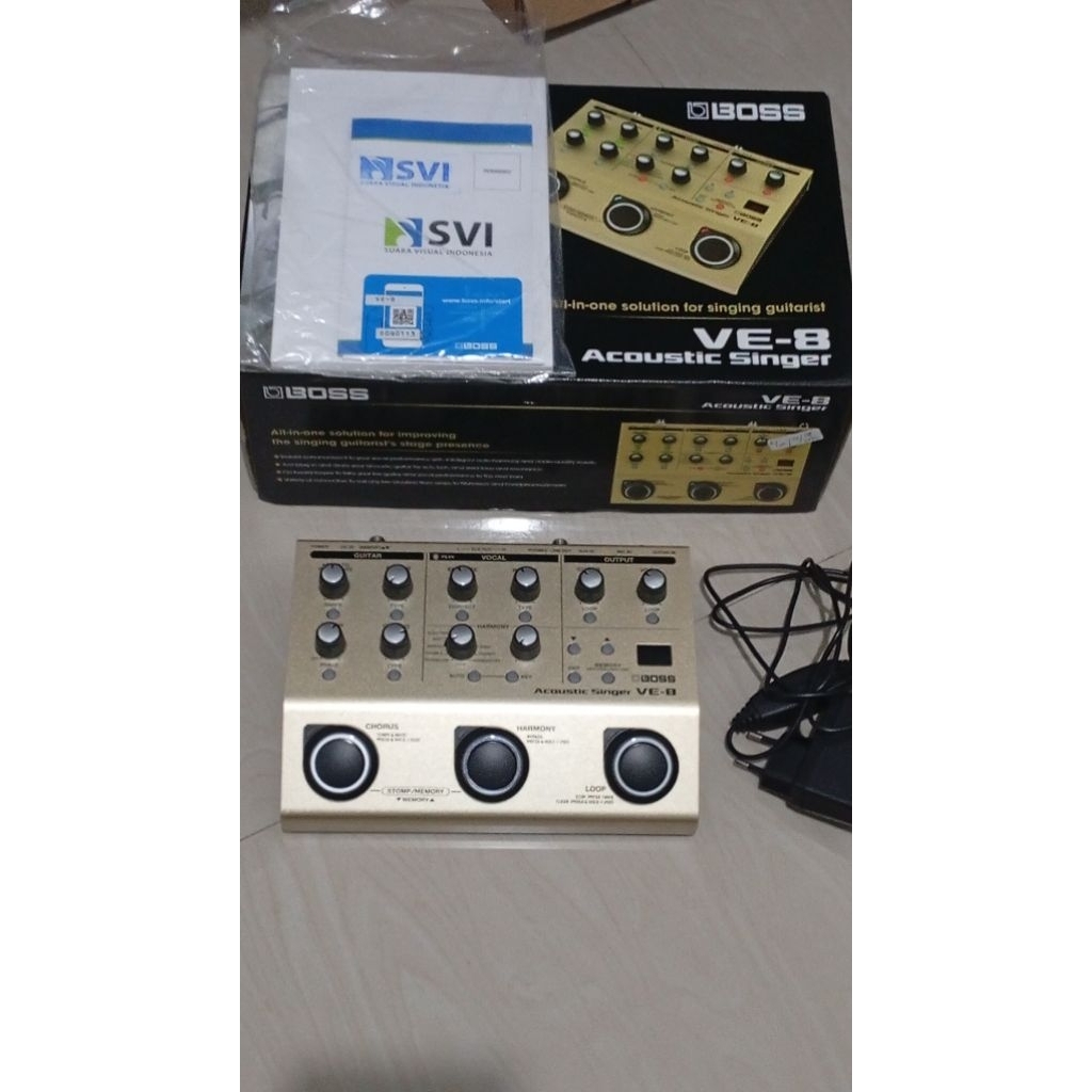 BOSS acoustic singer VE 8
