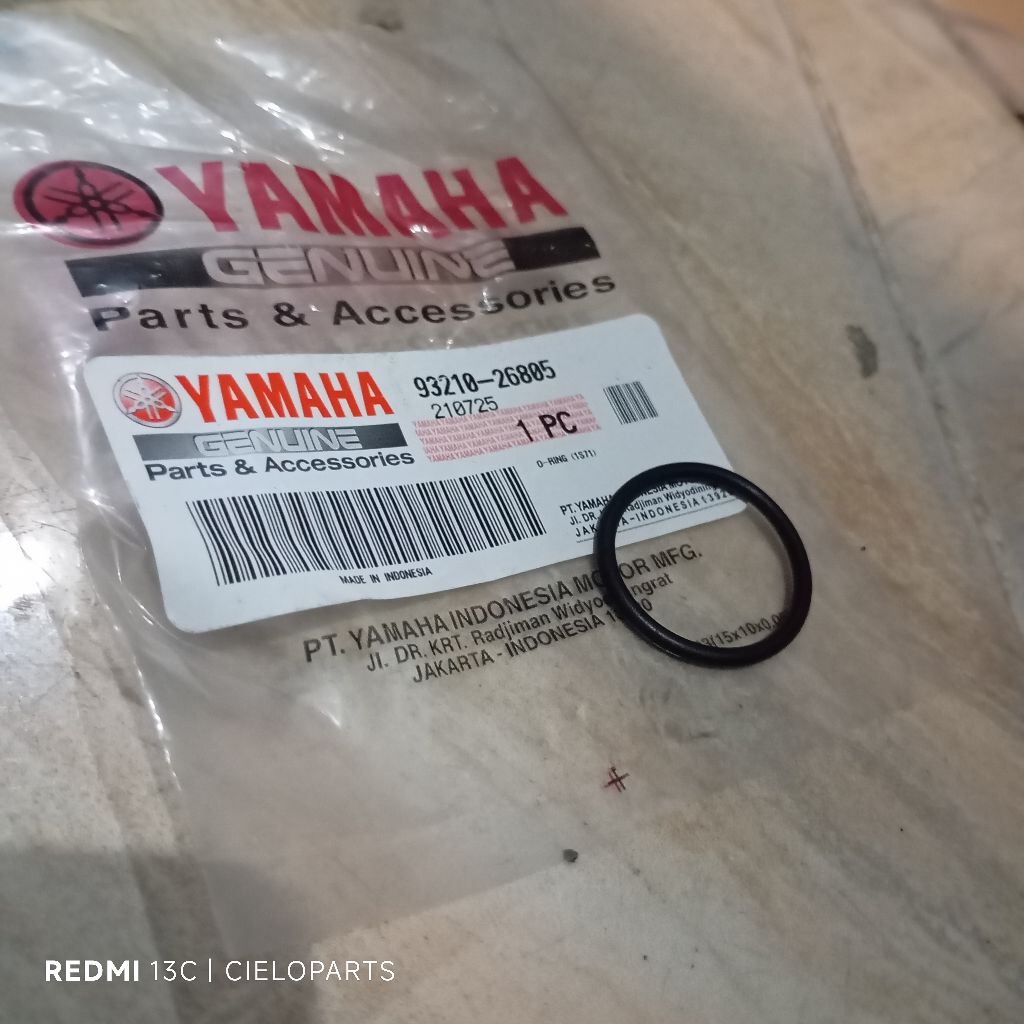 ORing Dinamo Stater Yamaha Jupiter MX 135, MX King, Xabre, R15, Vixion OLD NVL NVA 93210-26805 100%O