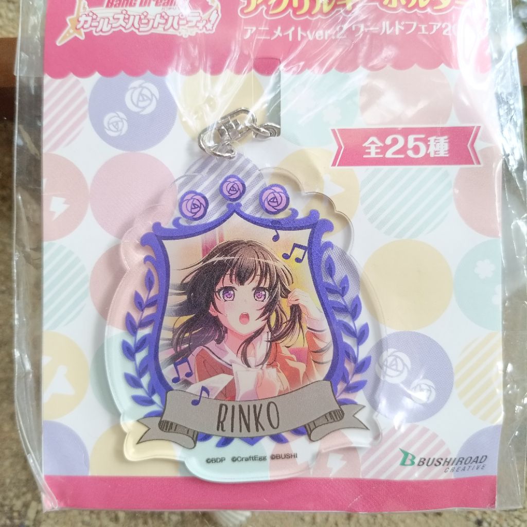 [UPDATE 2] Ave Mujica MyGO Roselia Bang Dream Bandori keychain block akrilik rubber official
