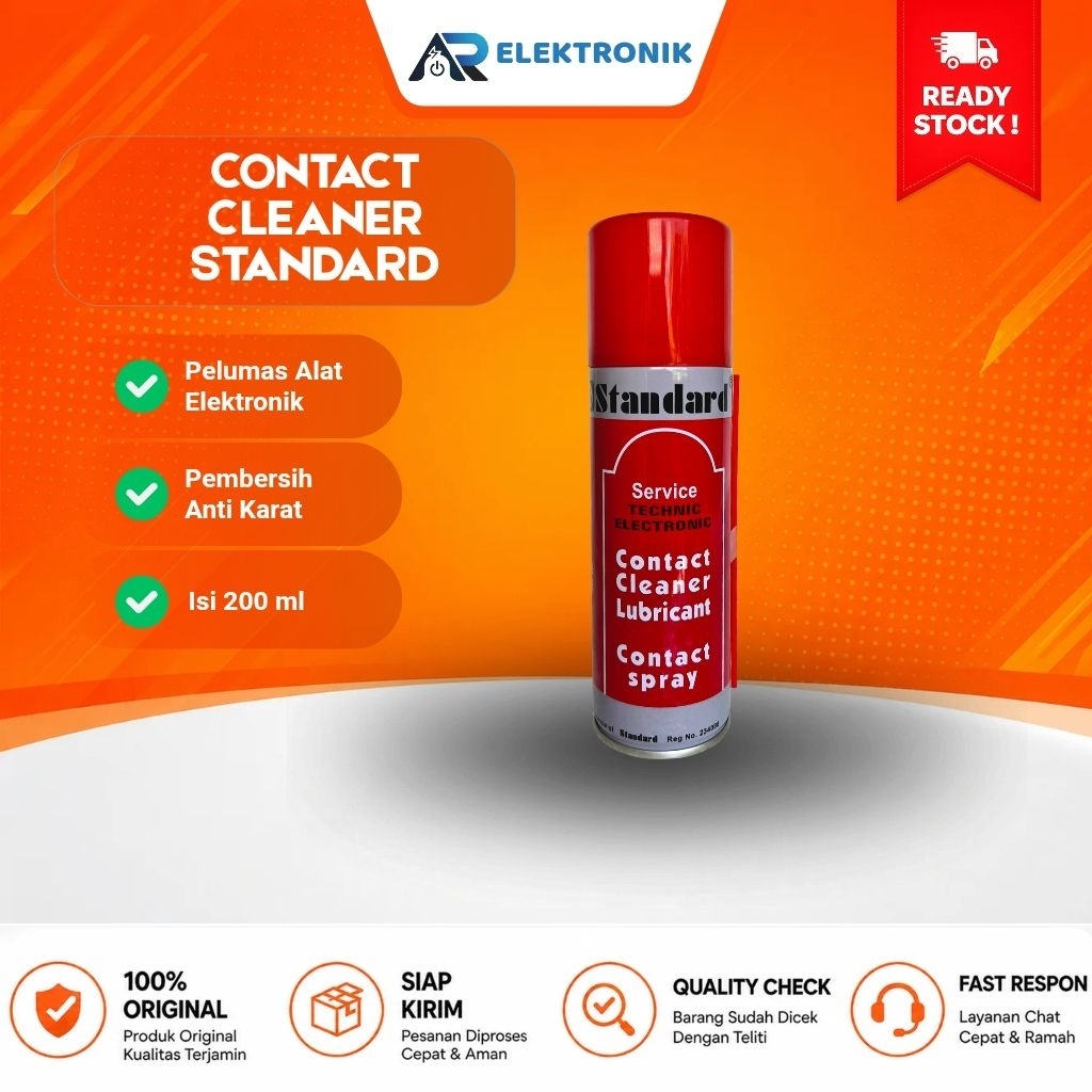 Contact Cleaner | Contact spray STANDARD | Pelumas Alat Elektronik