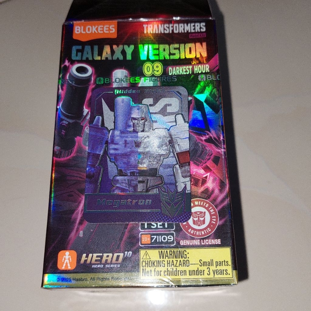 "MEGATRON SECRET / SECRET MEGATRON GV 09" Blokees Transformers Galaxy Version 09 (OFC)