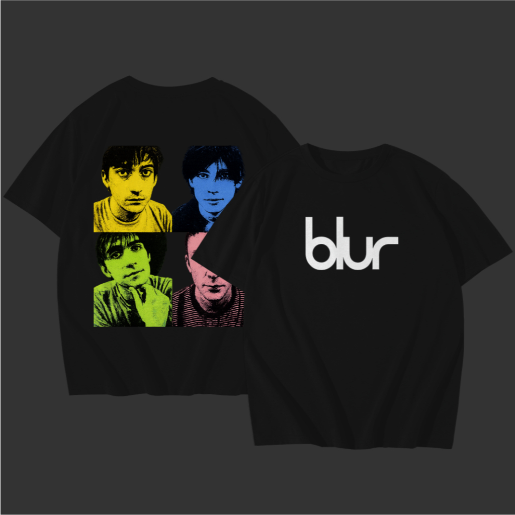 TSHIRT BLUR TSHIR BAND TSHIR MUSIK KAOS BAND BLUR