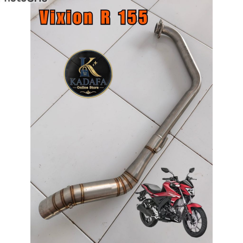Leher Knalpot Vixion inlet 50 / vixion old / vixion new / vixion R / leher knalpot racing