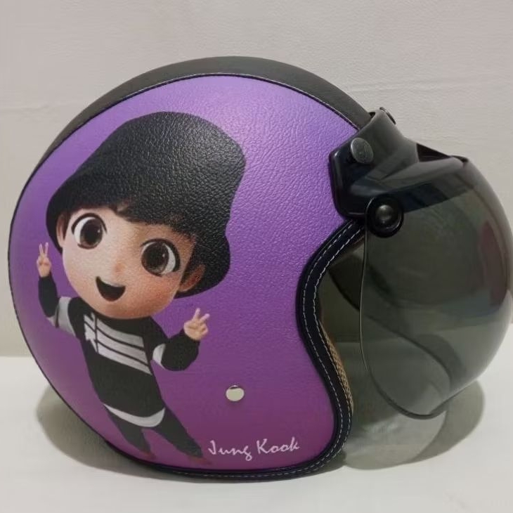 HELM BOGO RETRO BTS JUNGKOOK