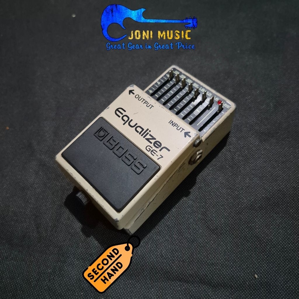 Efek Gitar Boss Equalizer GE7 GE-7 GE 7