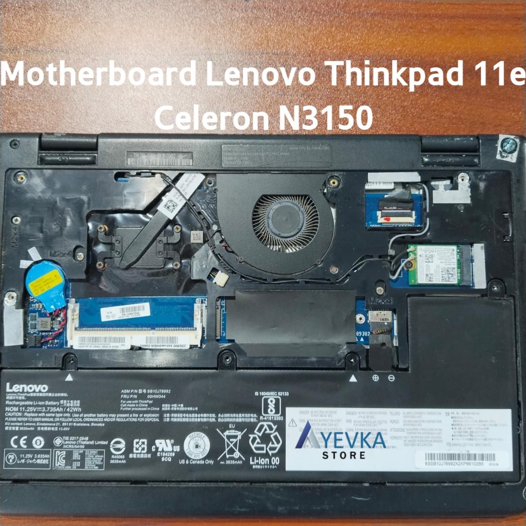 Motherboard Lenovo Thinkpad Yoga 11e Normal Tested Seken Original [ mainboard mobo mesin main mother