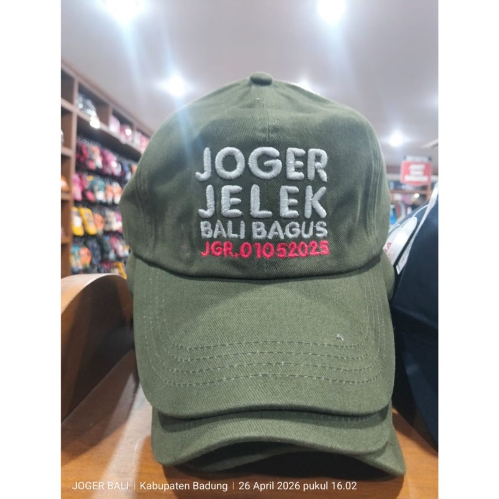Topi Joger Bali (100% ORIGINAL JOGER BALI)
