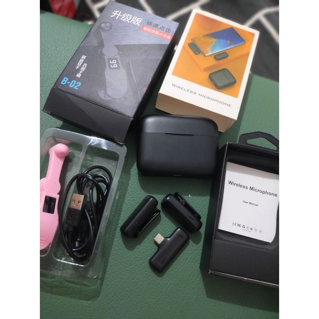 preloved wireless mic dan like