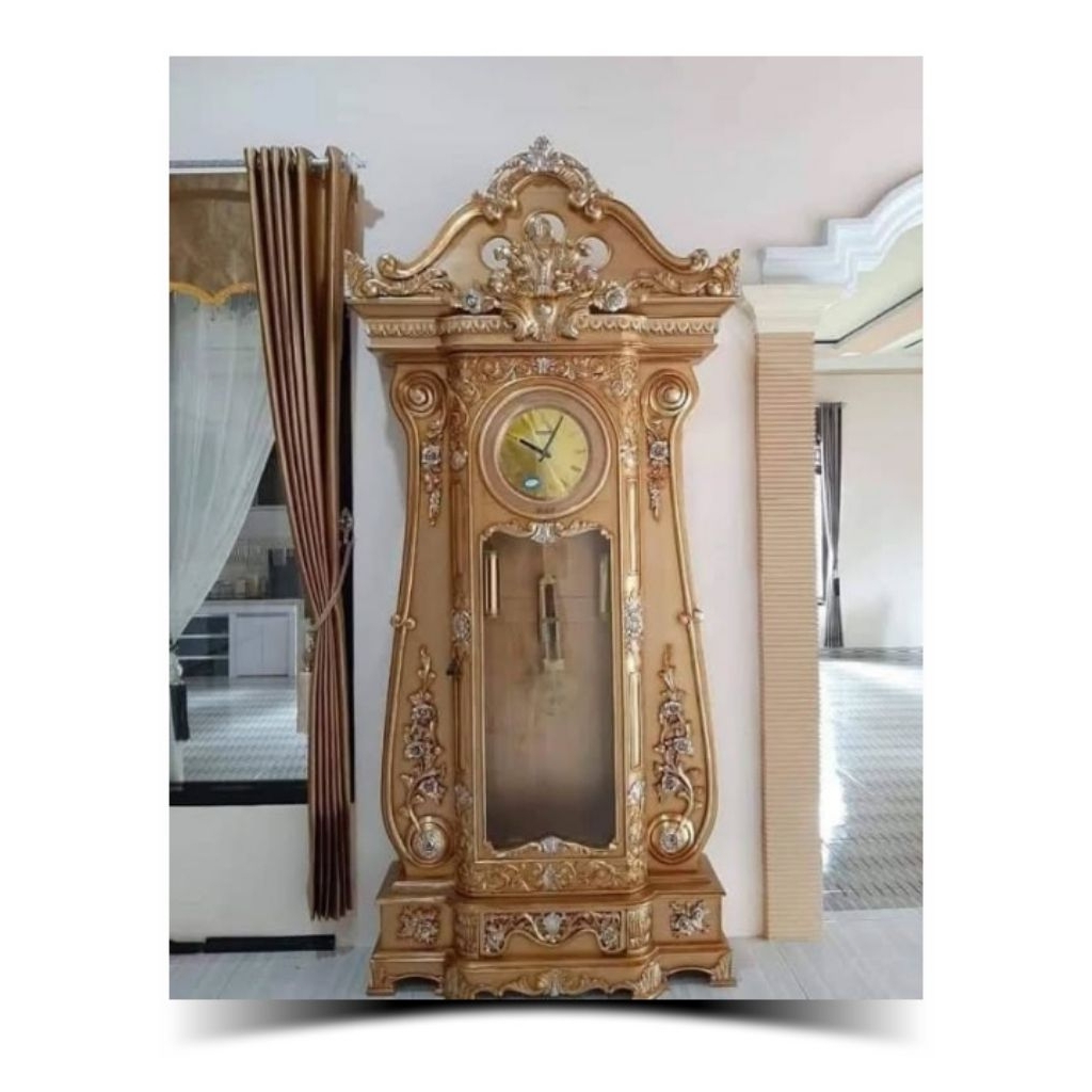JAM GADANG JAM HIAS JAM UKIR JEPARA JAM KAYU JATI