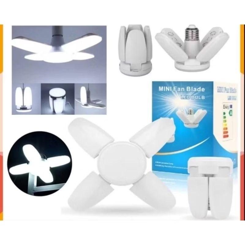 Lampu 4 baling 38W lampu led lampu hias lampu bohlam led baling kipas