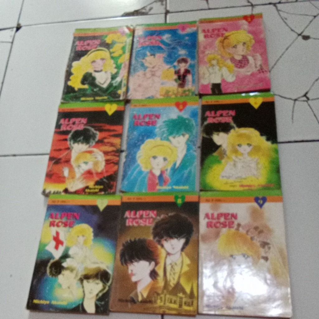 KOMIK ALPEN ROSE 1 - 9