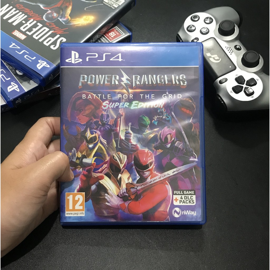 BD Kaset PS4 Game Power Rangers Battle For The Grid Super Edition Region 2 Second /Bekas