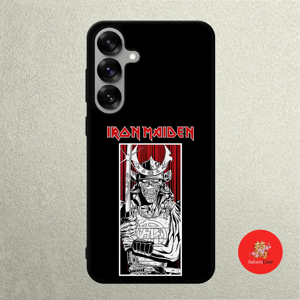 Case SAMSUNG A57 A56 A37 A36 A50 A50 A51 A52 A53 A54 A55 Rubber Softcase Iron Maiden