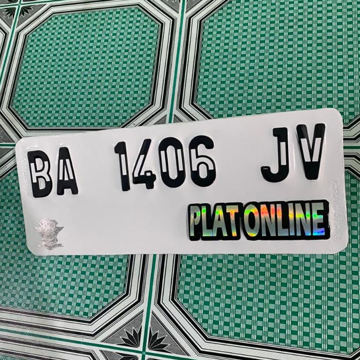 Plat Putih, Plat Baut Tanam, Plat Font Lama