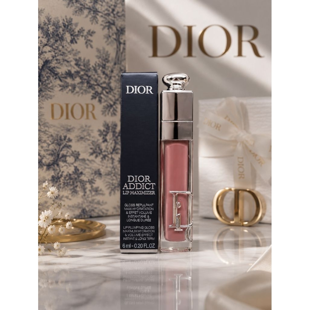 NEW lip maximizer dior rose wood/ dior addict lip maximizer / lip gloss maximum hydration dior addic