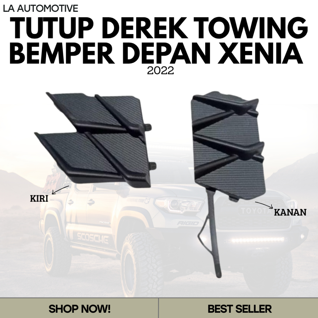 TUTUP DEREK TOWING BEMPER DEPAN XENIA 2022