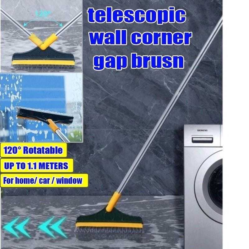 Sapu sikat 2in1 sapu sikat kamar mandi sikat pembersih toilet 2in1 sapu sikat lantai kamar mandi 2in
