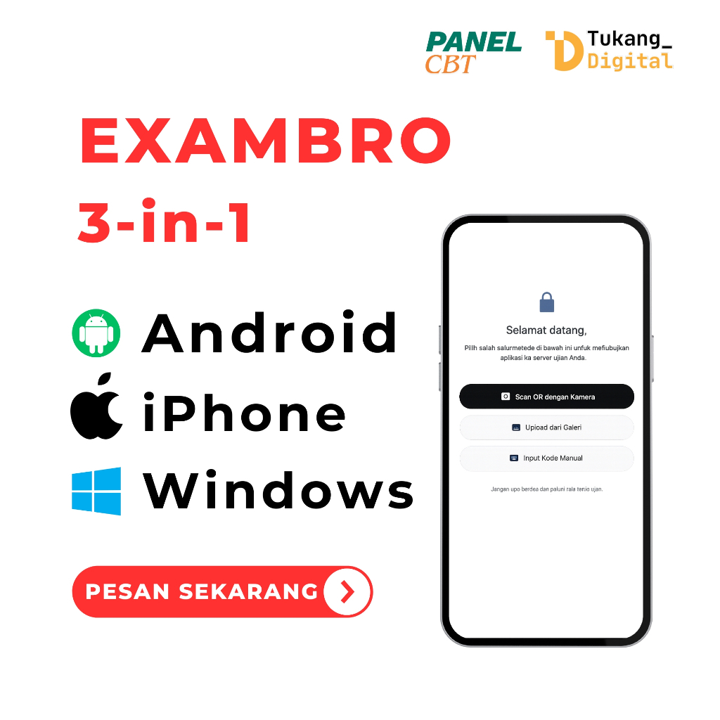 Exambro Aplikasi Ujian Jasa Pembuatan APK Webview Android