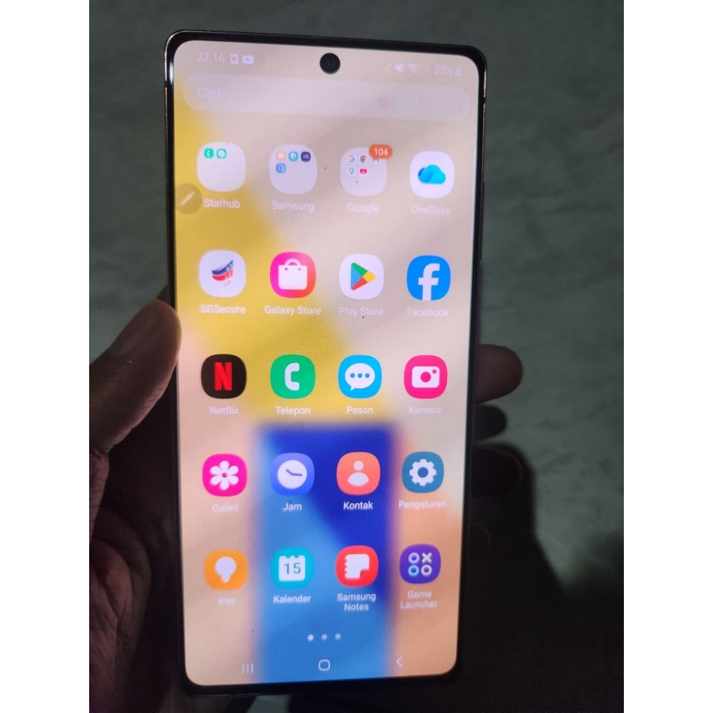 lcd samsung note 20 biasa minus