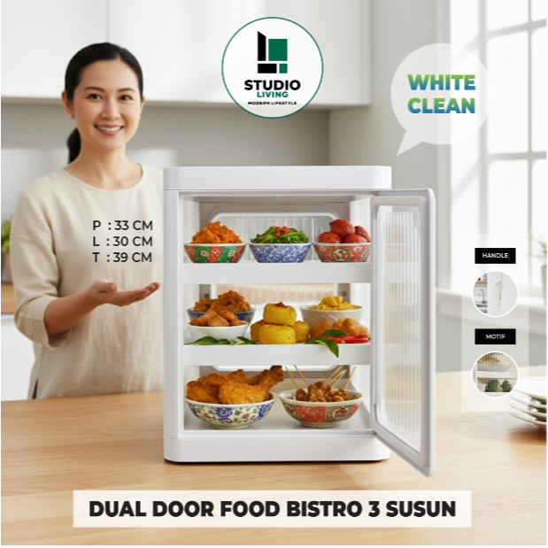 OBRAL RAK KABINET SUSUN3 RAK MAKANAN MURAH SUSUN 3 RAK MAKANAN CUCI GUDANG SUPER MURAH