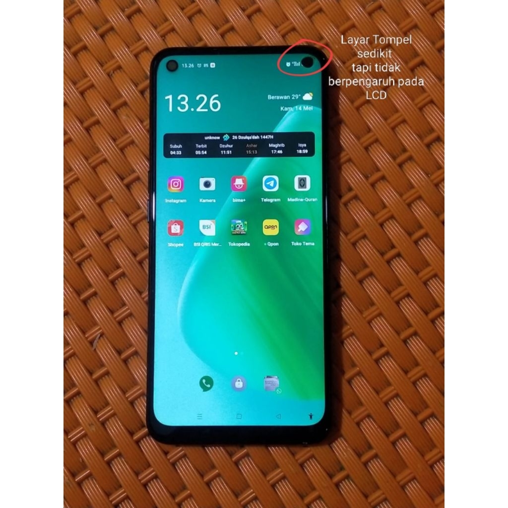 Oppo A74 5G Second ORI